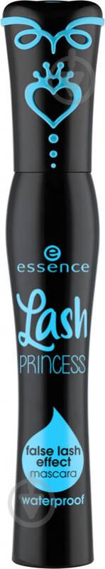 Туш для вій Essence Princess false lash effect водостійка 920724 чорний 29 г - фото 1