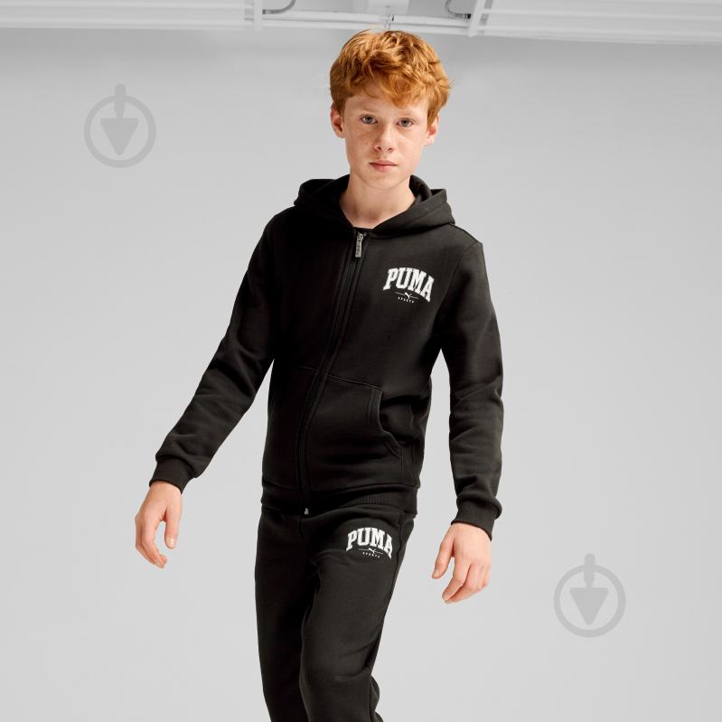 Спортивный костюм Puma PUMA SQUAD FZ Sweat Suit FL 68331801 р.128 черный - фото 3