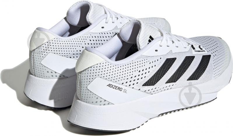 Кроссовки мужские Adidas ADIZERO SL HQ1352 р.41 1/3 белые - фото 4