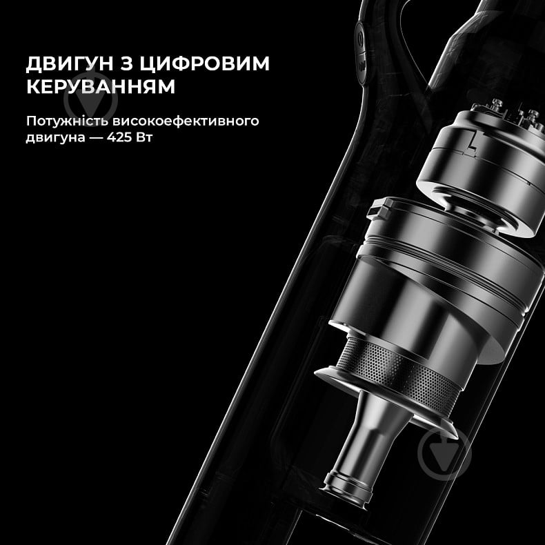 Пилосос акумуляторний JIMMY Cordless vacuum cleaner Xiaomi JV53S silver - фото 10