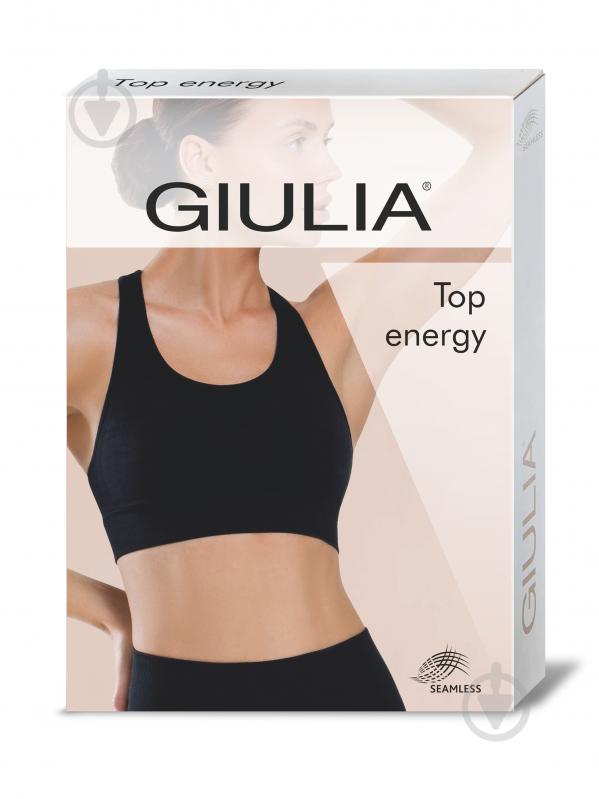 Топ Giulia Top Energy 02 р.S-M черный - фото 1
