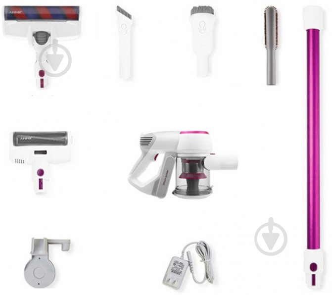 Пилосос акумуляторний JIMMY Cordless vacuum cleaner Xiaomi JV53R fuchsia - фото 5