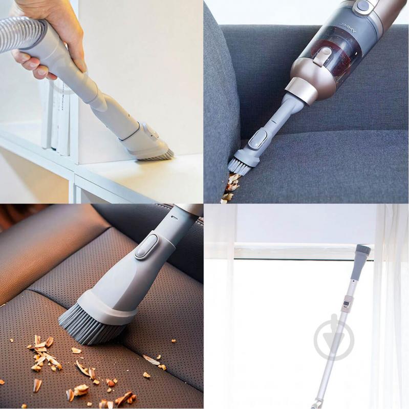 Пылесос аккумуляторный JIMMY Cordless vacuum cleaner Xiaomi JV71 silver - фото 4