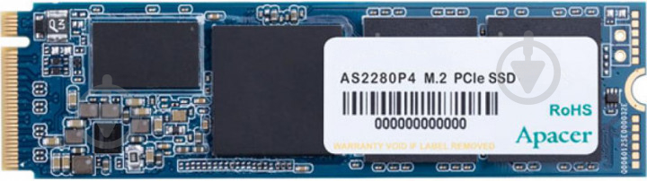 SSD-накопитель Apacer AS2280P4 512GB M.2 PCI Express 3.0 x4 3D NAND (AP512GAS2280P4-1) - фото 1