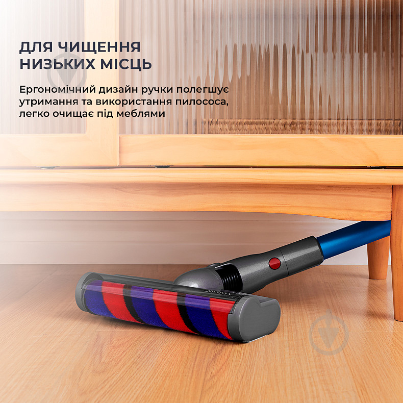 Пылесос аккумуляторный JIMMY Cordless vacuum cleaner Xiaomi JV63 blue - фото 6