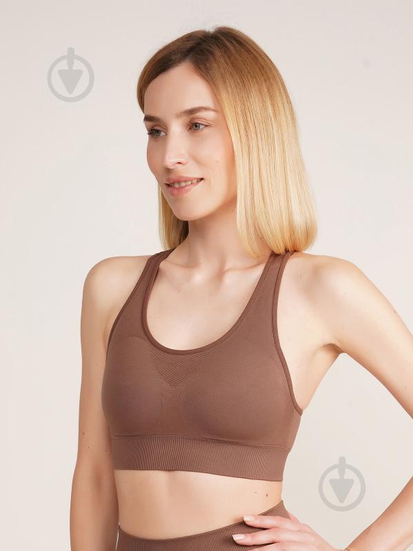 Топ Giulia Top Energy 02 р.L-XL коричневый - фото 2