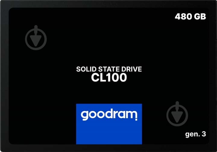 SSD-накопитель Goodram CL100 480GB 2,5" SATA III 3D NAND (SSDPR-CL100-480-G3) - фото 1