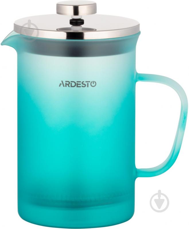 Френч-пресс ARDESTO Fresh 800 мл голубой AR1108BFM - фото 1