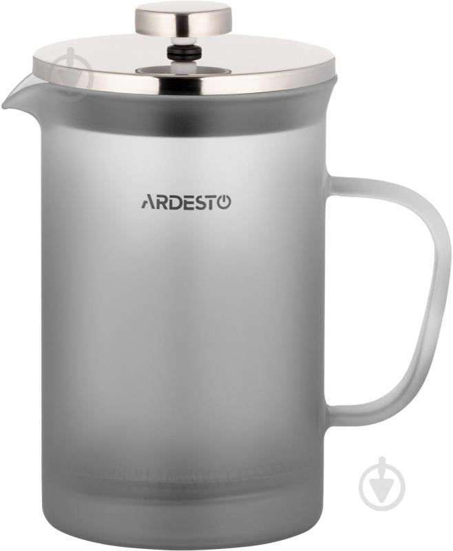 Френч-пресс ARDESTO Fresh 800 мл серый AR1108PFM - фото 1 Френч-пресс ARDESTO Fresh 800 мл серый AR1108PFM - фото 1