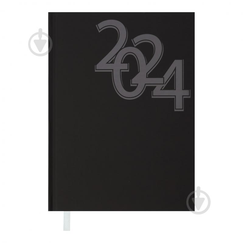 Дневник датированный OFFICE черный Buromax A5 2024 - фото 1