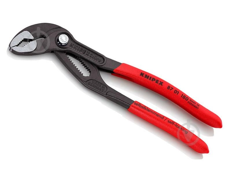 Ключ Cobra® сантехнический KNIPEX 87 01 180 - фото 1