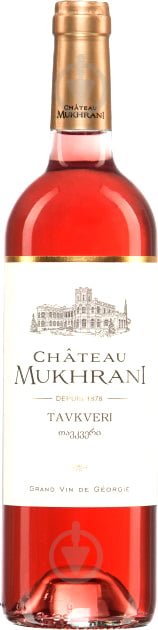 Вино Chateau Mukhrani Розе розовое сухое 12% 0,75 л - фото 1