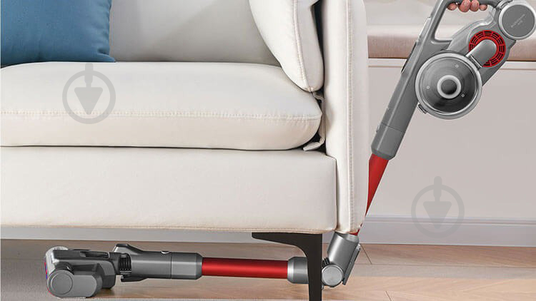 Пылесос аккумуляторный JIMMY Cordless vacuum cleaner Xiaomi H9 FLEX grey/red - фото 25