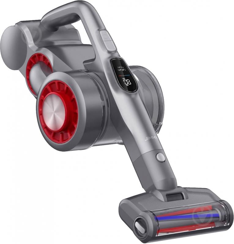 Пылесос аккумуляторный JIMMY Cordless vacuum cleaner Xiaomi H9 FLEX grey/red - фото 16