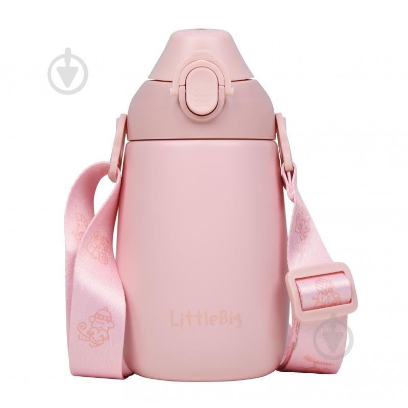 Термос детский LittleBig 350 мл нежно-розовая - фото 1