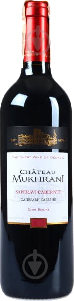 Вино Chateau Mukhrani Грейп Нуар червоне сухе 12.5% 0,75 л - фото 1