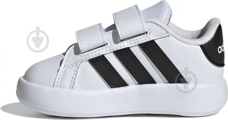 Кроссовки детские демисезонные Adidas GRAND COURT 2.0 CF I ID5271 р.22 белые - фото 2