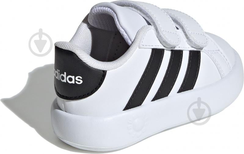 Кроссовки детские демисезонные Adidas GRAND COURT 2.0 CF I ID5271 р.22 белые - фото 4