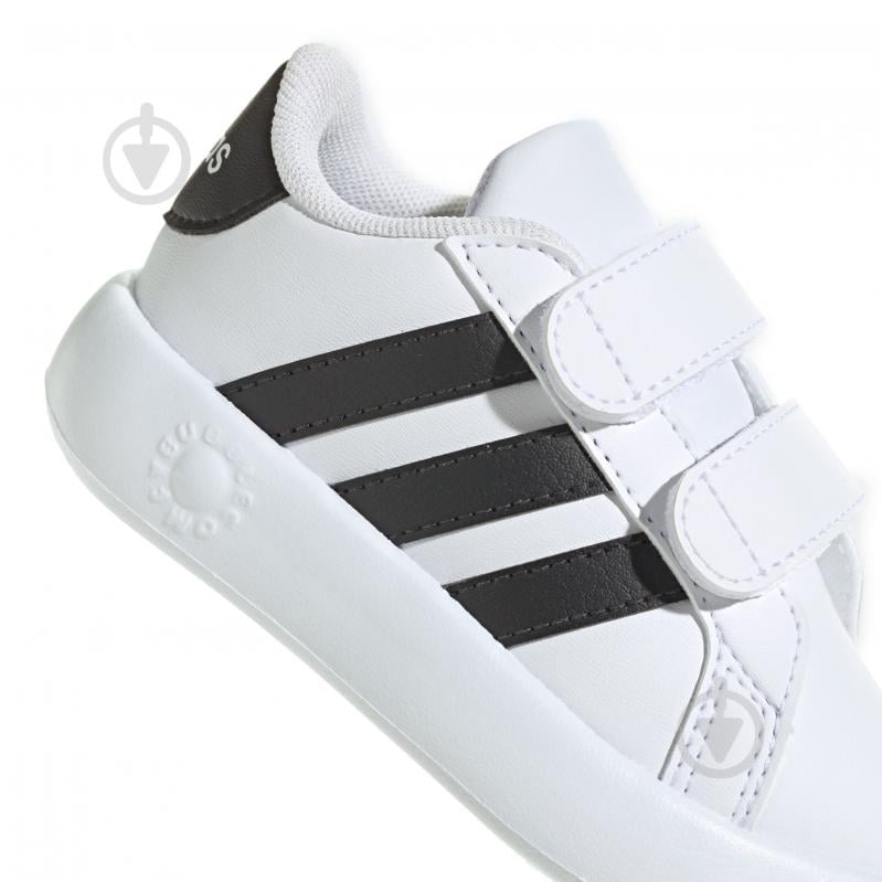 Кроссовки детские демисезонные Adidas GRAND COURT 2.0 CF I ID5271 р.22 белые - фото 7