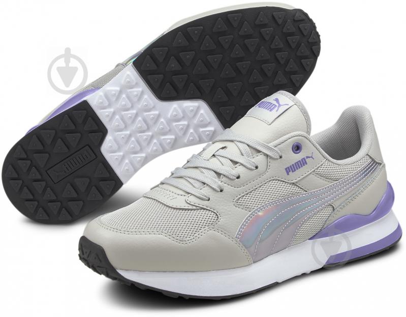 Кроссовки женские демисезонные Puma R78 FUTR Iri Wmn s 37546602 р.37,5 серые - фото 2