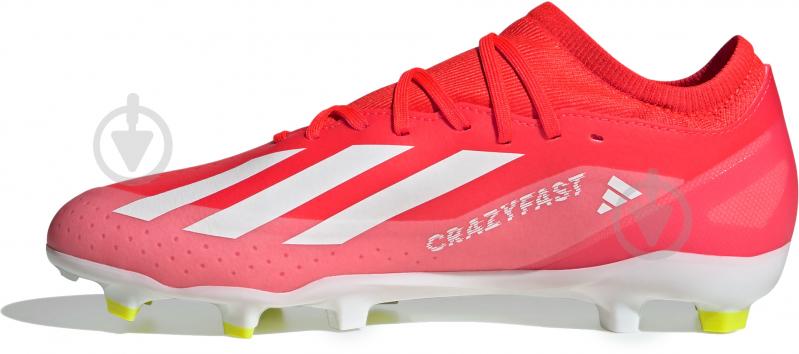 Бутсы Adidas X CRAZYFAST LEAGUE FG IE2377 р.39 1/3 красный - фото 2