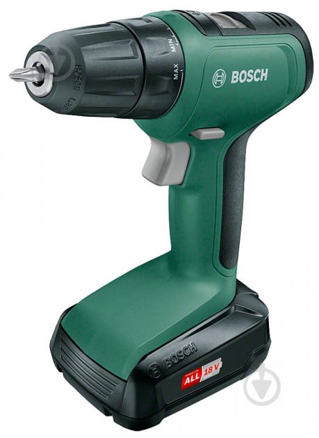 Шуруповерт акумуляторний Bosch UniversalDrill18 Li-on 18В 06039C8002 - фото 1