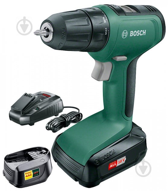 Шуруповерт акумуляторний Bosch UniversalDrill18 Li-on 18В 06039C8002 - фото 4