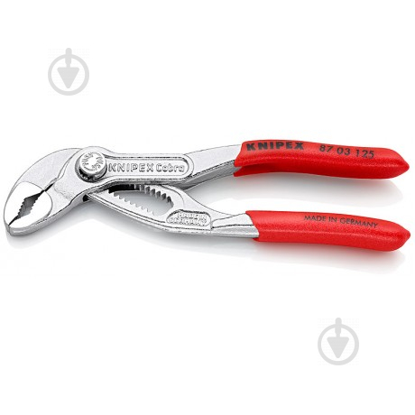 Ключ Cobra® сантехнічний KNIPEX 87 03 125 - фото 1