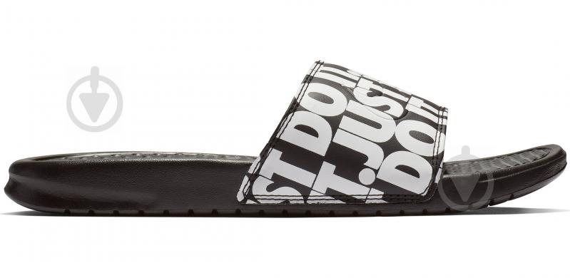 Шльопанці Nike BENASSI JDI PRINT 631261-024 р.42,5 чорний - фото 1