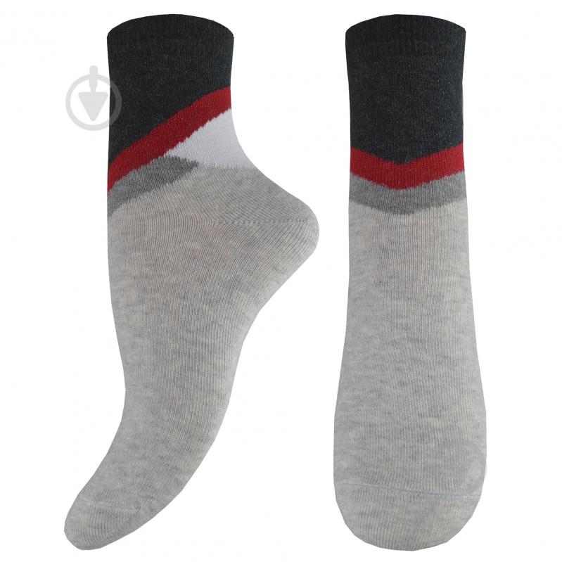 Шкарпетки жіночі Легка хода 5411 р.23 срібний меланж - фото 1