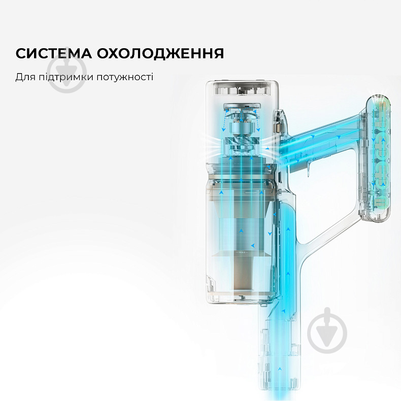 Пилосос акумуляторний DREAME P10 PRO Cordless vacuum cleaner VPD2 - фото 3