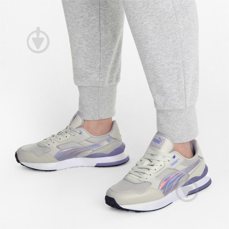 Кроссовки женские демисезонные Puma R78 FUTR Iri Wmn s 37546602 р.40 серые - фото 7