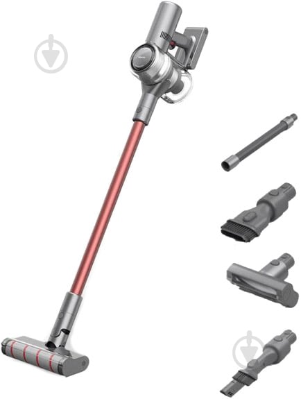 Пилосос акумуляторний DREAME V11 Cordless Vacuum Cleaner VVN6 red - фото 2