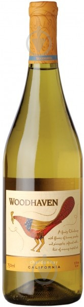 Вино Woodhaven Chardonnay California біле сухе 0,75 л - фото 1