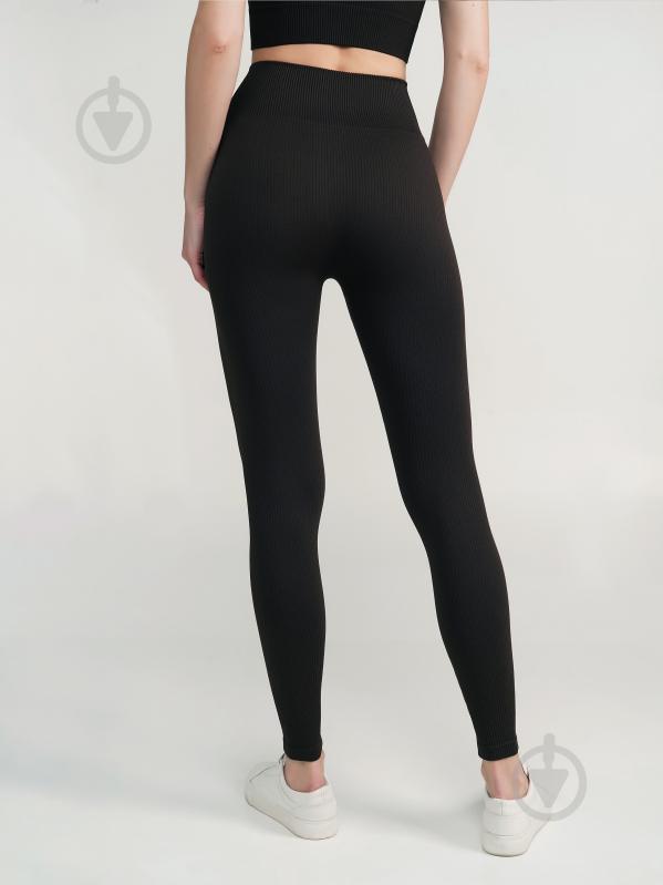 Лосины Giulia LEGGINGS RIB 02 р.S/M черный - фото 3 Лосины Giulia LEGGINGS RIB 02 р.S/M черный - фото 3