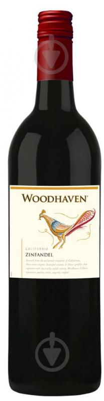 Вино Woodhaven Red Zinfandel California червоне сухе 0,75 л - фото 1