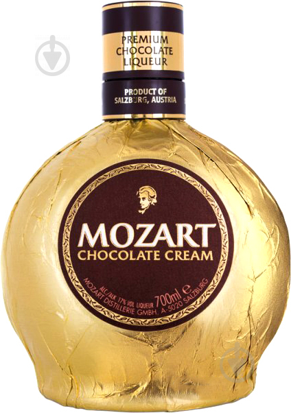 Ликер MOZART Chocolate Cream Gold 0,7 л - фото 1