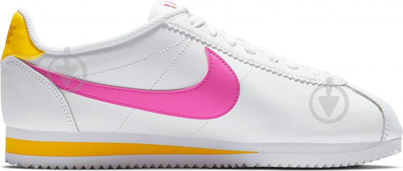 Кросівки жіночі демісезонні Nike CLASSIC CORTEZ Шкіра 807471-112 р.36 білі - фото 2