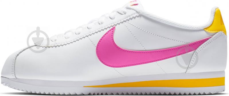 Кросівки жіночі демісезонні Nike CLASSIC CORTEZ Шкіра 807471-112 р.36 білі - фото 4