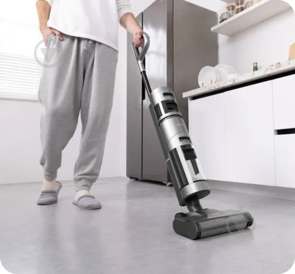 Пилосос акумуляторний DREAME Wet&Dry Vacuum Cleaner H12 grey - фото 3