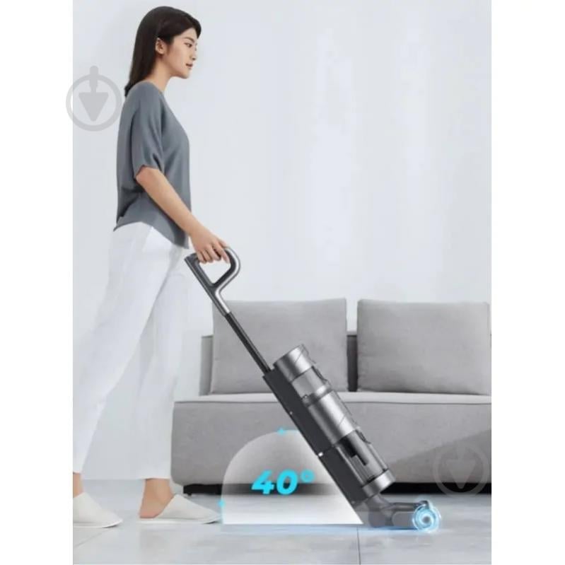 Пилосос акумуляторний DREAME Wet&Dry Vacuum Cleaner H12 grey - фото 5