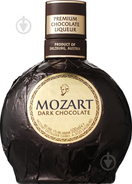 Ликер MOZART Chocolate Cream Dark 0,7 л - фото 1