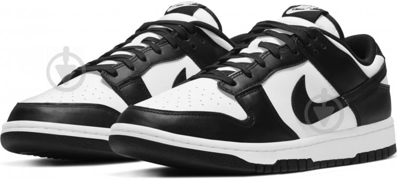 Кроссовки мужские Nike Dunk Low Retro DD1391-100 р.40 белые - фото 1