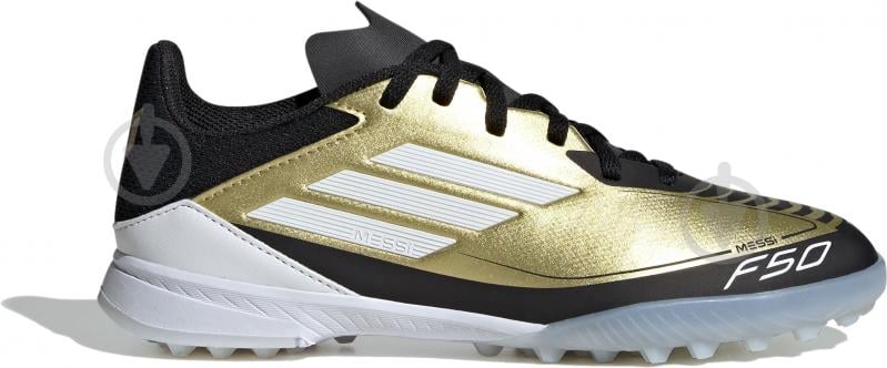 Сороконожки Adidas F50 LEAGUE TF J MESSI IG9277 р.28 желтый - фото 1