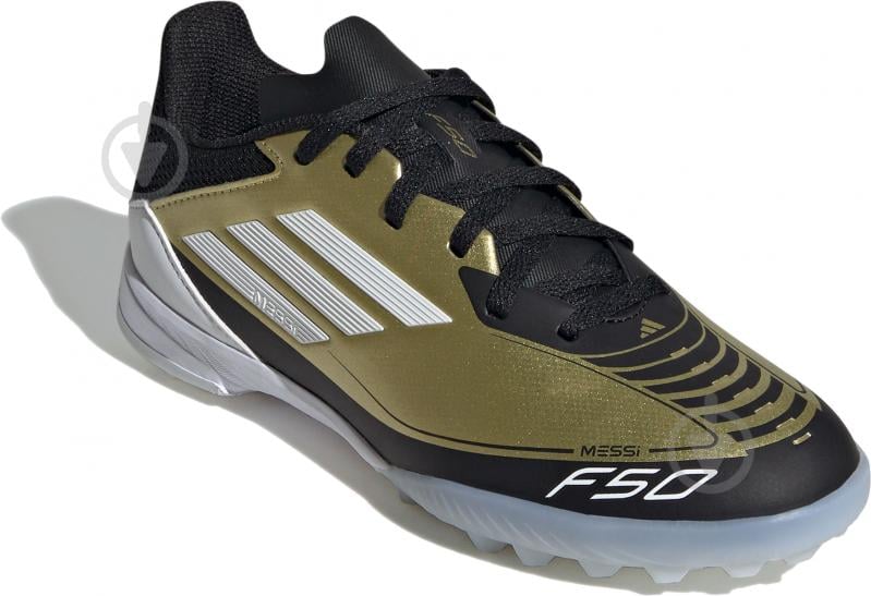 Сороконожки Adidas F50 LEAGUE TF J MESSI IG9277 р.28 желтый - фото 3