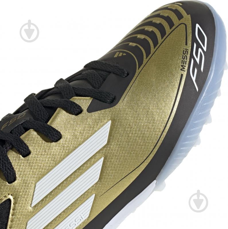 Сороконожки Adidas F50 LEAGUE TF J MESSI IG9277 р.28 желтый - фото 6