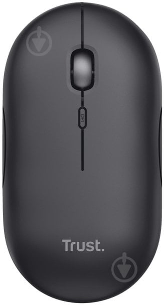 Мышка беспроводная Trust Puck Rechargeable Bluetooth Wireless black (24059_TRUST) - фото 2 Мышка беспроводная Trust Puck Rechargeable Bluetooth Wireless black (24059_TRUST) - фото 2