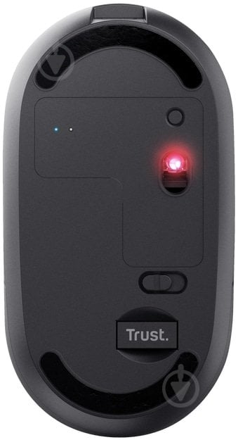 Мышка беспроводная Trust Puck Rechargeable Bluetooth Wireless black (24059_TRUST) - фото 4 Мышка беспроводная Trust Puck Rechargeable Bluetooth Wireless black (24059_TRUST) - фото 4