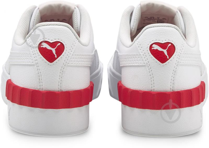 Кроссовки женские демисезонные Puma Carina Lift Valentine s 37573301 р.36 белые - фото 3