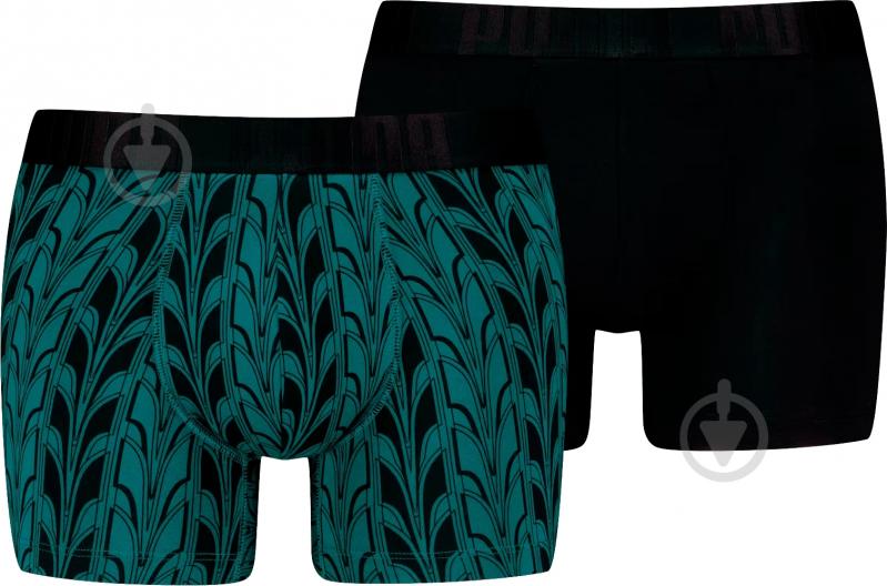 Труси чоловічі Puma MEN TERRACE PRINT BOXER 2P93860902 L зелений - фото 1